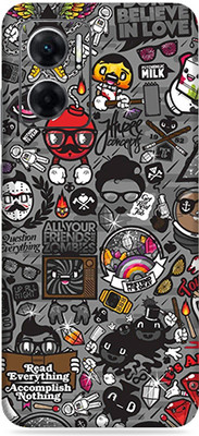 SkinoMania Redmi 11 Prime(5G) Mobile Skin(Multicolor Zombie Graffiti)