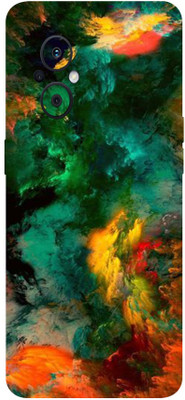 AsSkin Oppo F21 Pro 5g, oppo f21 pro 5g Mobile Skin(Ultra Multicolor Clouds High Gloss Finish).)