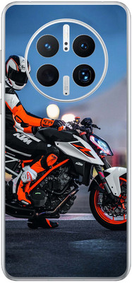 FCS Huawei Mate 50 Pro Printed Back skin Mobile Skin(Bike)