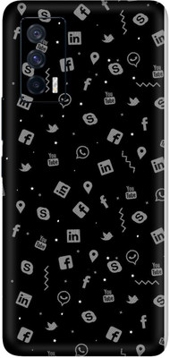 AMTHA AMTHA Vivo IQOO 7 (5G) Mobile Skin(Multicolor)