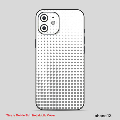 VYBE The Smart Choice iPhone 12 Pattern Mobile Skin(Oslo Grey 2)