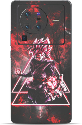 VYBE Vivo X80 Pro Goku Mobile Skin Mobile Skin(Jet Black 42)