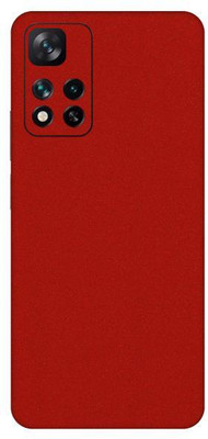 Vcare GadGets Xiaomi 11i 5G Red Back Side Premium Mobile Skin(Red)