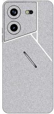 Vcare GadGets Pova 5 Pro (5G) Mobile Skin(Silver)