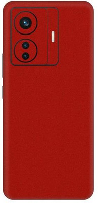 Vcare GadGets T1 Pro 5G Glitter Red Back Side Premium Mobile Skin(Glitter Red)