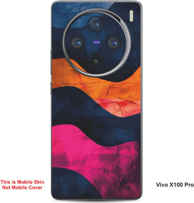 VYBE The Smart Choice Vivo X100 Pro Art Embossed Mobile Skin(Ebony Clay 19)