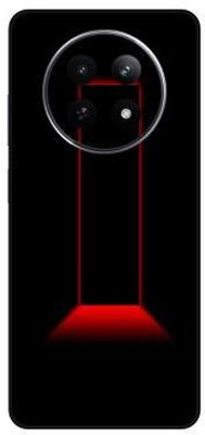 Vcare GadGets Realme Narzo 70X (5G) Mobile Skin(Black & Red)
