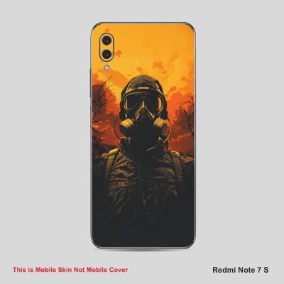 VYBE The Smart Choice Redmi Note 7S Super Hero Mobile Skin(Multy colorD/13)