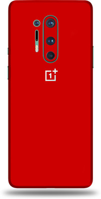 AsSkin Oneplus 8Pro Mobile Skin(Light Red Matte Skin With Glossy Matte Finish.)