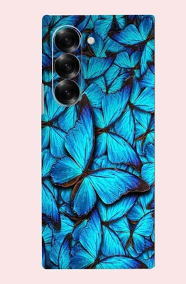 OggyBaba Samsung Galaxy Z Fold7 Mobile Skin(Butterfly Blue)