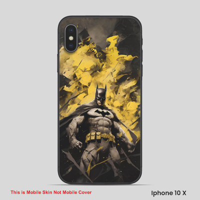 VYBE The Smart Choice iPhone 10X Super Hero Mobile Skin(Pale Oyster 3)