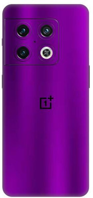 Vcare GadGets One Plus 10 Pro 5G Skin Back Side With Camera Protection High Quality Premium Mobile Skin(Shining Purple Metallic)