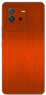 Vcare GadGets iQOO Neo 6 5G Mobile Skin(Orange Brushed)