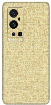 Vcare GadGets Vivo X60 Pro Plus Mobile Skin(Light Hemp Wooden)