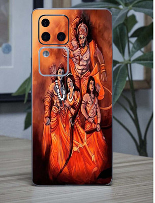 BUGGU Vivo V30 Pro 5G Mobile Skin(Orange)