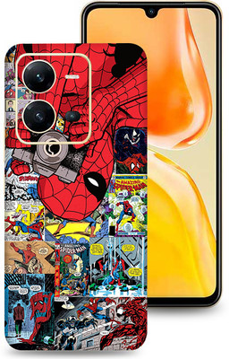 SkinoMania Vivo V25-5G Mobile Skin(Multicolor Spider Camera)