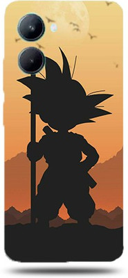 TJ CREATION REALME C33 Mobile Skin(Ultra Super Goku Sunset Skin With High Matte Finish.)
