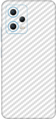ARAYLE Redmi Note 12 (5G) Mobile Skin(Transparent 3D Carbon Fiber Edge To Ege)