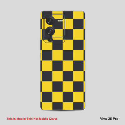 VYBE The Smart Choice Vivo V25 Pro Pattern Mobile Skin Mobile Skin(Multi ColourCC24)