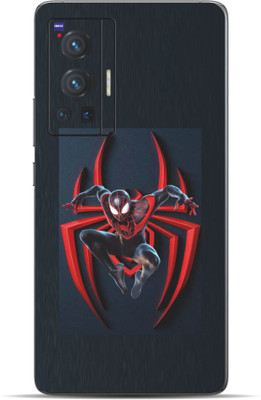 VYBE Vivo X70 Pro Spiderman Mobile Skin Mobile Skin(Wine 40)