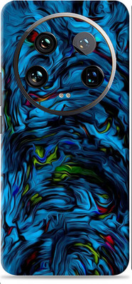SkinoMania Xiaomi 14 Ultra Premium Vinyl Mobile Skin (Multicolor) Mobile Skin(Blue-Lava)