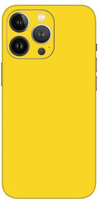 QKVR iPhone 13 Pro Max Mobile Skin(Yellow)