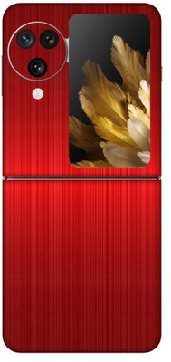 Vcare GadGets Find N3 Flip 5G Mobile Skin(Red)