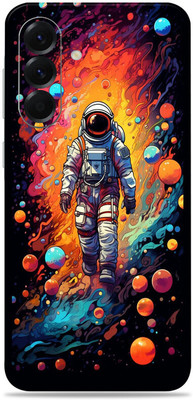 WeCre8 Skin's Samsung galaxy A36 5G Premium Vinyl Mobile Skin (Multicolor) Mobile Skin(astronaut walking with planets)