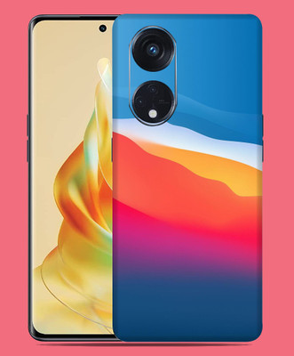 SkinoMania Oppo Reno 8T 5G Mobile Skin(Multicolor Cloud)