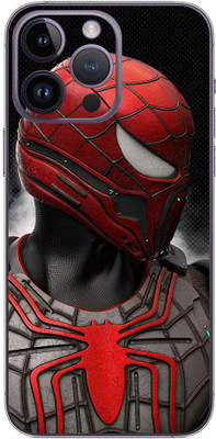 FCS iPhone 14 Pro Max Printed Back skin Mobile Skin(Spider Man Skin)