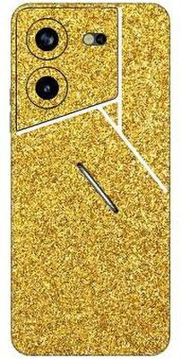 Vcare GadGets Pova 5 Pro (5G) Mobile Skin(Gold)
