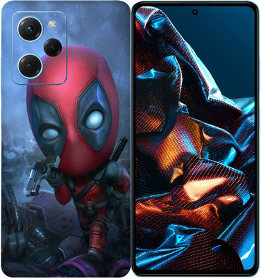 SkinoMania POCO X5 Pro 5G Mobile Skin(Multicolor Piddu-Deadpool)