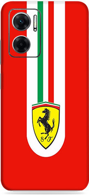 SkinoMania Redmi 11 Prime(5G) Mobile Skin(Multicolor Red Ferrari)