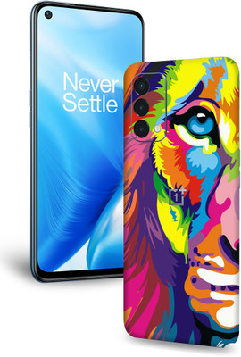 SkinoMania one Plus N200 5G Mobile Skin(Multicolor Lion)