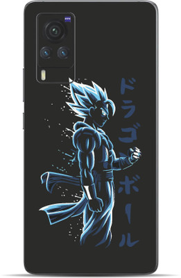 VYBE Vivo X60 Pro Goku Mobile Skin Mobile Skin(Jet Blue 38)