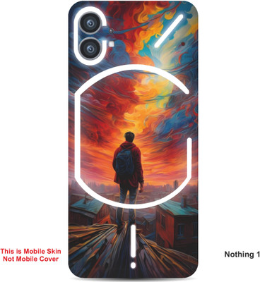 VYBE The Smart Choice Nothing 1 Abstract Embossed Mobile Skin(Bubble Gum 1)