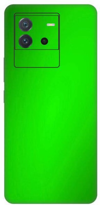 Vcare GadGets iQOO Neo 6 5G Metallic Green Shining Back Side Premium Mobile Skin(Metallic Green Shining)