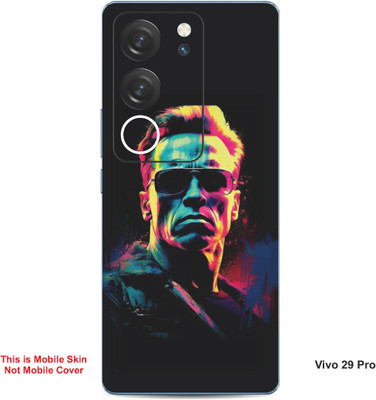 VYBE The Smart Choice Vivo 29 Pro Art Embossed Mobile Skin(Multi Color 2)