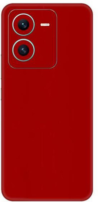 Vcare GadGets V25 5G Mobile Skin(Glossy Red)