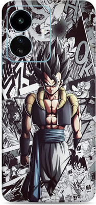 SkinoMania Vivo Iqoo Z6 Lite 5G Mobile Skin(Multicolor Comic Gogeta)