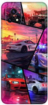 wrap craft VIVO Y72 5G Premium Vinyl Mobile Skin(Multicolor)