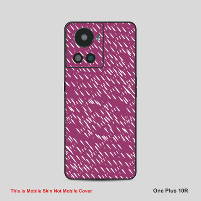 VYBE The Smart Choice One Plus 10R Pattern Mobile Skin Mobile Skin(Multi Colour K24)