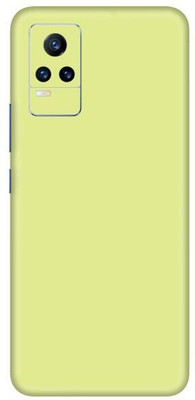 Vcare GadGets Vivo Y21e 5 G Mobile Skin(Cream)