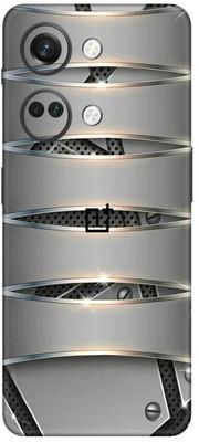 Vcare GadGets One Plus Nord 3 5G steel silver shine L.jpg Mobile Skin(Multicolor)