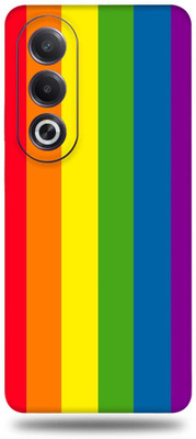 Mclaxa OPPO K12X Mobile Skin(straight Rainbow Lines)
