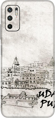 wrap craft POCO M3 PRO 5G Premium Vinyl Mobile Skin(Multicolor)