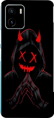 TJ CREATION Vivo Y15c Mobile Skin(Ultra Super Black Devil Skin With High Matte Finish)