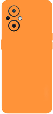 TJ CREATION OPPO F21 PRO 5G Mobile Skin(Ultra Super Orange Matte Skin With High Matte Finish.)