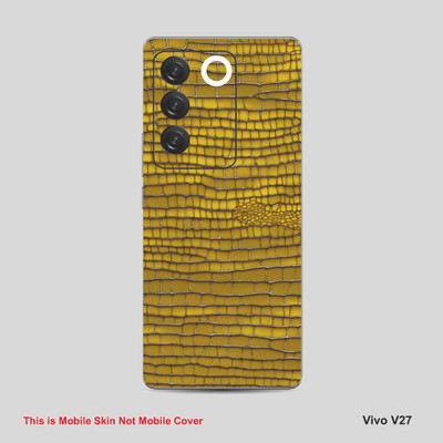 VYBE The Smart Choice Vivo V27 Pattern Mobile Skin Mobile Skin(Multi ColourCT8)