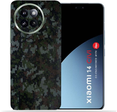 OggyBaba Xiaomi 14 Civi Mobile Skin(Camo Digital)